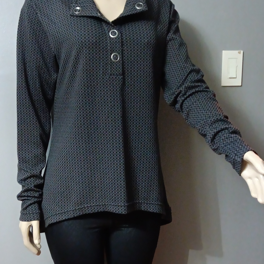 Merrell Pullover Long Sleeve Large Decorative Snap - image 2